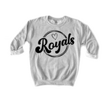 Royals Round Frame DTF Print