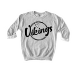 Vikings Round Frame DTF Print