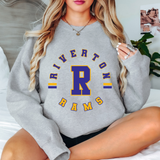 Riverton Rams Circle Team DTF Print