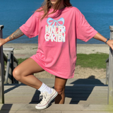 Preppy Coquette Pink/Blue Elementary Grade DTF Print
