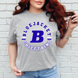 Bluejacket Chieftains Circle Team DTF Print