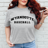 Wyandotte Baseball DTF Print
