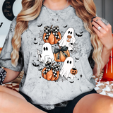 GHOST AND PUMPKIN DTF Print Design