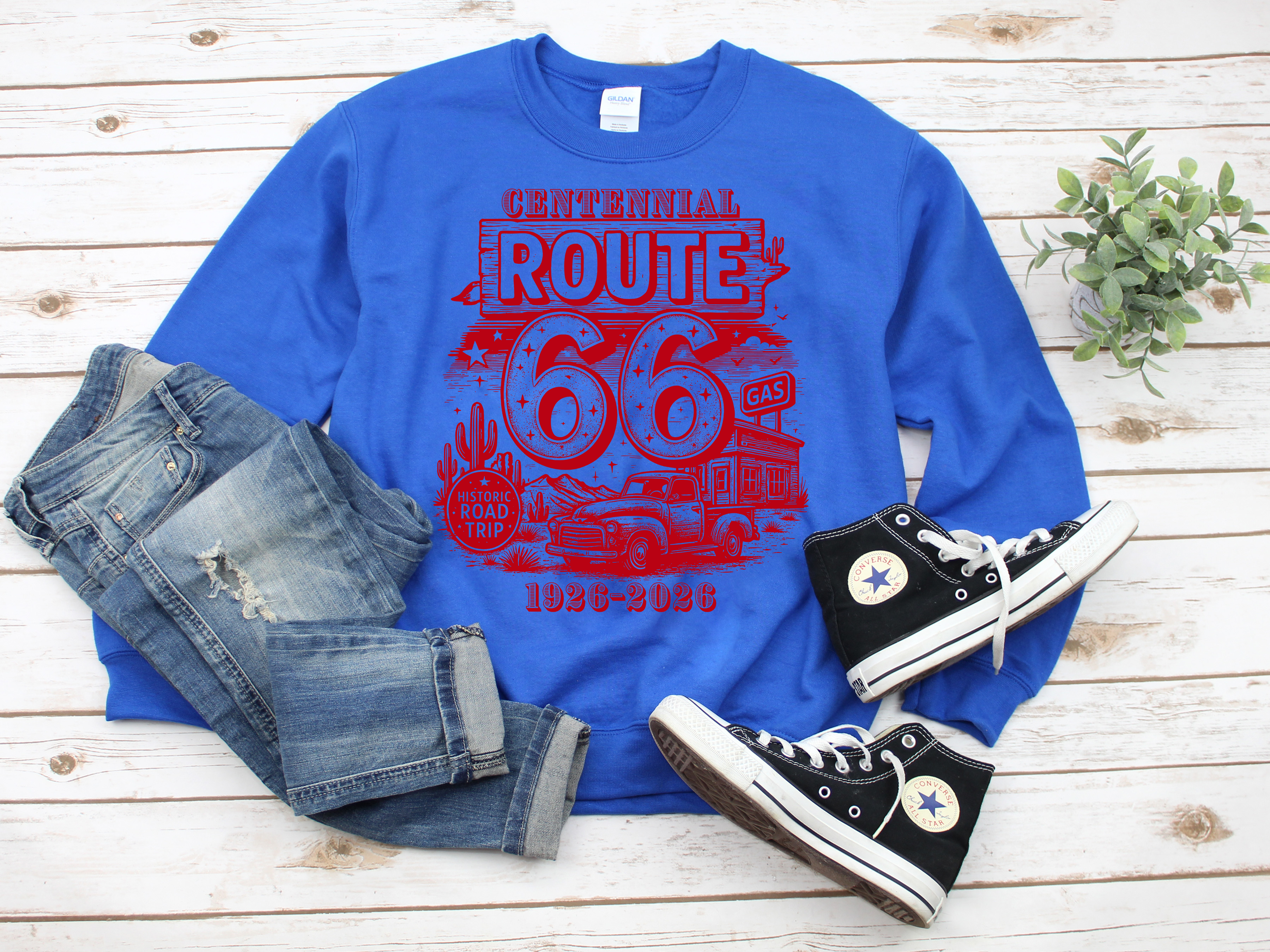 Route 66 Centennial DTF Print