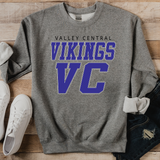 Valley Central Vikings Italic Team DTF Print