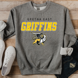Gretna East Griffins Italic Team DTF Print