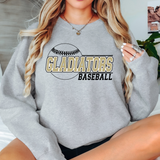 Gladiators Baseball DTF Print