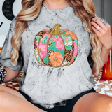 GLITTER LEOPARD PUMPKIN DTF Print