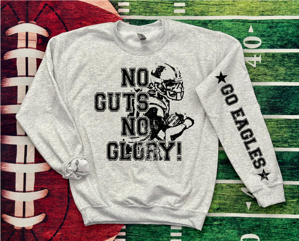 No Guts No Glory Eagles DTF Print