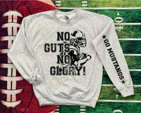 No Guts No Glory Mustangs DTF Print