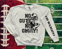 No Guts No Glory Wildcats DTF Print