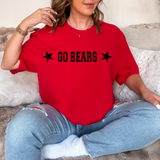 Go Bears Star DTF Print