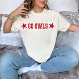 Go Owls Star DTF Print