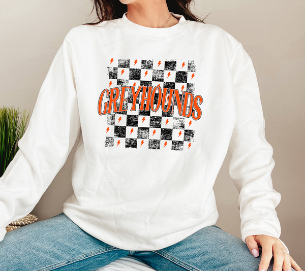 Greyhounds Checker DTF Print