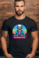 Gamer Dad Skelly DTF Print