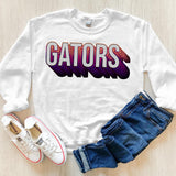 Gators Layered Stack DTF Print