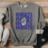 Knights Soft Repeat DTF Print