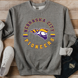 Nebraska City Pioneers Circle Team DTF Print