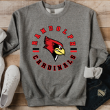 Randolph Cardinals Circle Team DTF Print