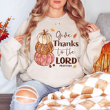 Give Thanks To the Lord DTF Print