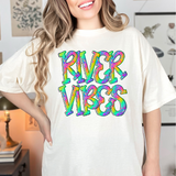 Glitter River Vibes DTF Print