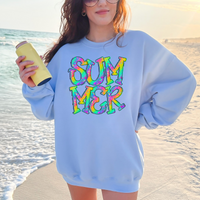Glitter Summer DTF Print