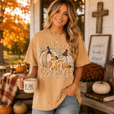 Fall Is Proof God Loves Color Pumpkin Faith DTF Print