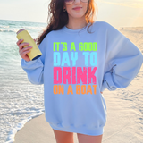 Good Day to Drink on a Boat DTF Print