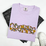 Gramma Sunflower DTF Print