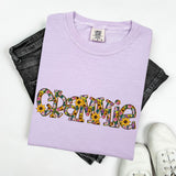 Grammie Sunflower DTF Print