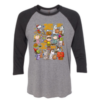 Great Pumpkin Collage Halloween DTF Print