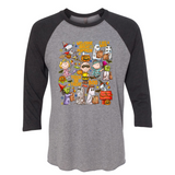 Great Pumpkin Collage Halloween DTF Print