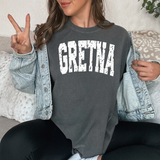 Gretna Varsity Distressed Teams DTF Print