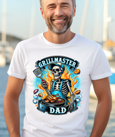 Grill Master Dad Skelly DTF Print