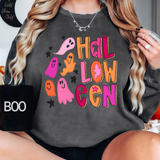 Cute Pink Halloween Ghost DTF Print