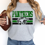 Panthers Grunge Mascot DTF Print