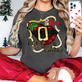 Ho Ho Home Is In North Carolina DTF Print