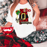 Ho Ho Home Is In Alabama DTF Print