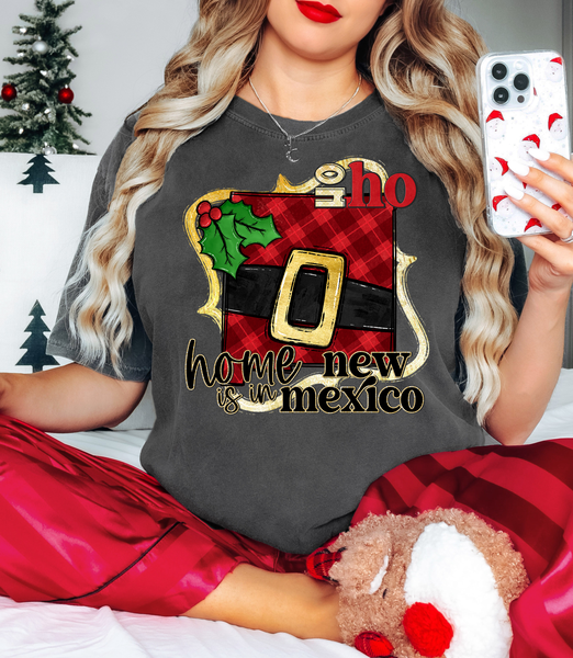 Ho Ho Home Is In New Mexico DTF Print