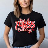Home of the Bulldogs 74855 DTF Print