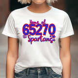 Home of the Spartans 65270 DTF Print