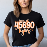 Home of the Tigers 45690 DTF Print