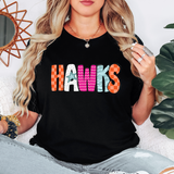 Hawks Doodle Mix DTF Print
