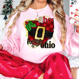 Ho Ho Home Is In Ohio DTF Print
