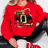 Ho Ho Home Is In Nebraska DTF Print