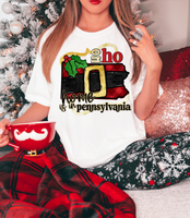 Ho Ho Home Is In pennsylvania DTF Print