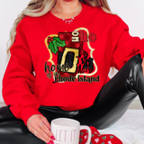 Ho Ho Home Is In rhode island DTF Print