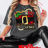 Ho Ho Home Is In South Dakota DTF Print