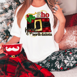 Ho Ho Home Is In North Dakota DTF Print