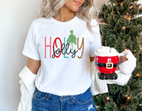 Holly Jolly Layer DTF Print